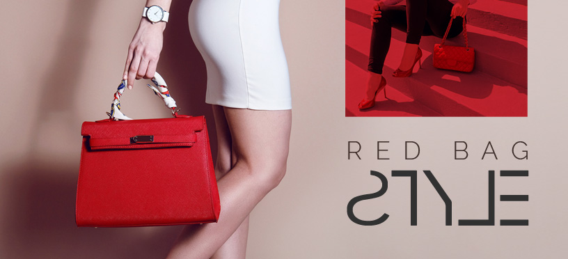 RED BAGS | Rote Handtaschen toll kombinieren