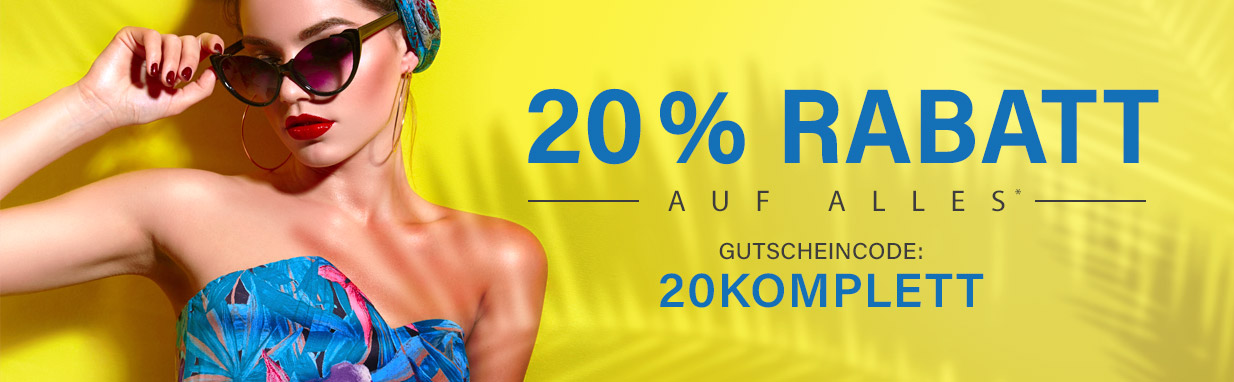 Gutscheinaktion I 20 % Rabatt im August 2020