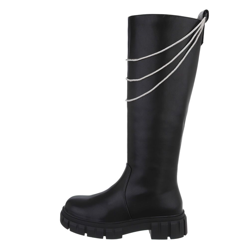 Ital-Design »Damen Cowboyboots Western« Stiefel Blockabsatz High-Heel