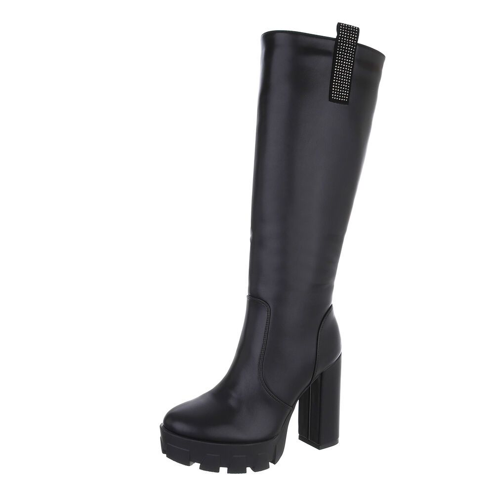 Ital-Design High Heels ' Plateaustiefeletten ' In Schwarz | ABOUT YOU