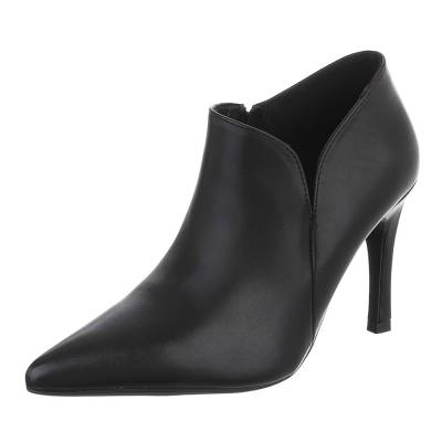 Heeled ankle boots for women in black