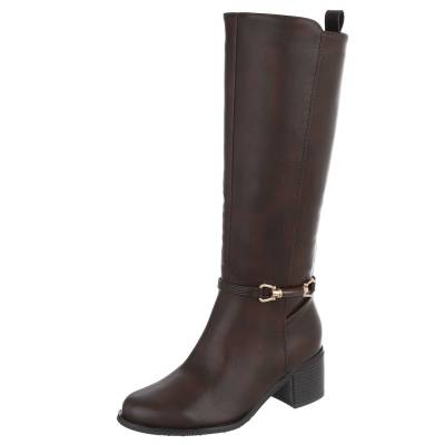Classic boots for women in brown