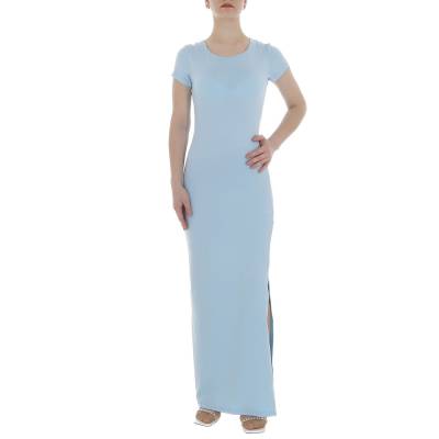 Stretch dress for women in light-blue