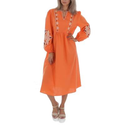 Sommerkleid für Damen in Orange