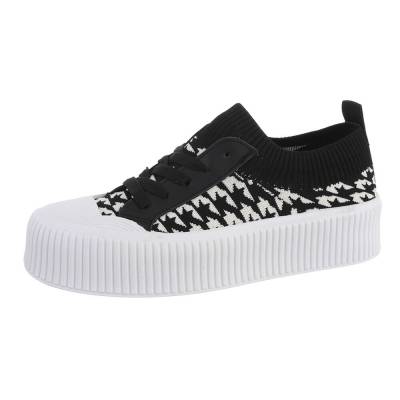 Sneakers Low für Damen in Weiß und Schwarz