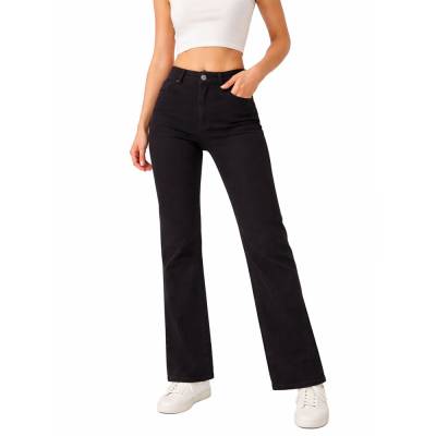 Relaxed Fit Jeans für Damen in Schwarz