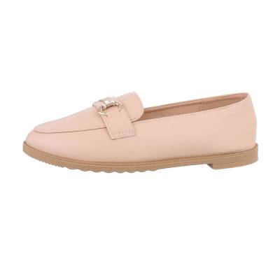 Loafers for women in apricot