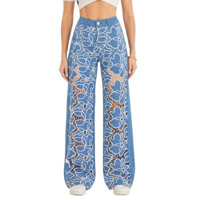 Relaxed Fit Jeans für Damen in Blau