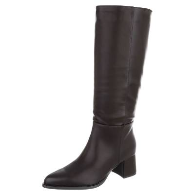 Klassische Stiefel für Damen in Braun