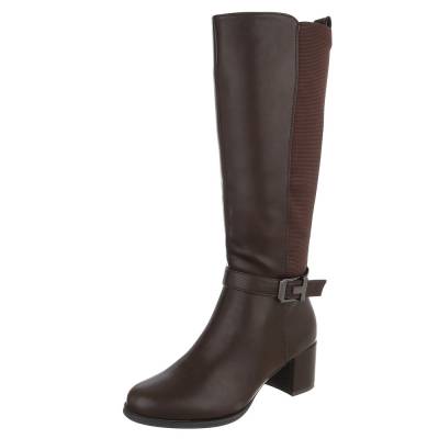 Classic boots for women in brown