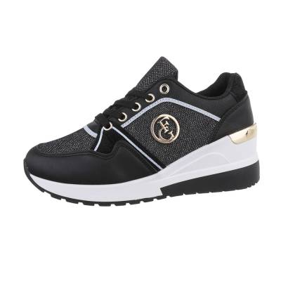 Sneakers Low für Damen in Schwarz und Weiß