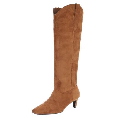 Western- & Bikerstiefel für Damen in Camel