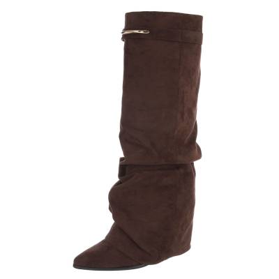 Cowboy & biker boots for women in brown