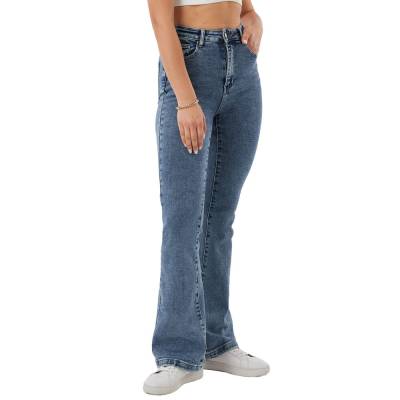 High Waist Jeans für Damen in Blau
