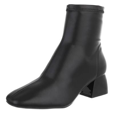 Classic ankle boots for women in black