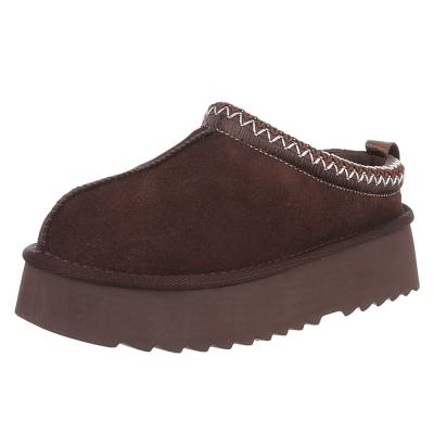 Snowboots for women in brown