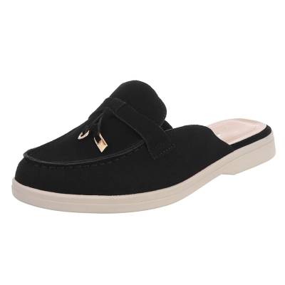 Pantoletten für Damen in Schwarz