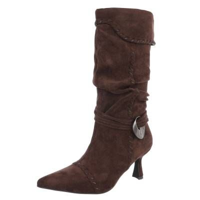 Klassische Stiefel für Damen in Braun
