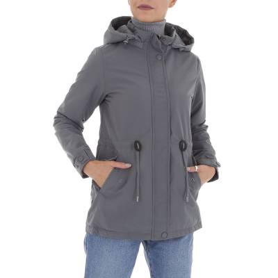 Between-seasons jacket for women in gray