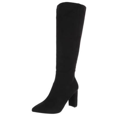 Heeled boots for women in black