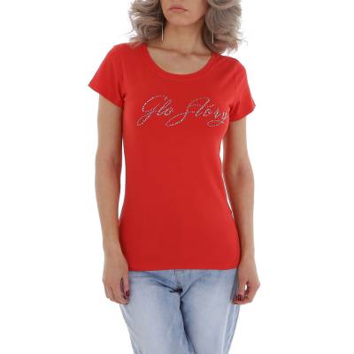 T-Shirt für Damen in Rot
