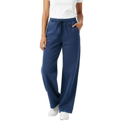 Relaxed fit jeans for women in blue