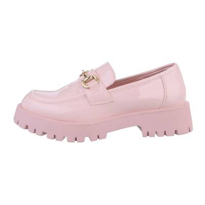 Loafers for women in pink
