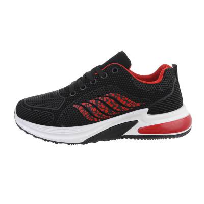 Sneakers für Herren in Schwarz und Rot