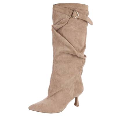 Classic boots for women in light-brown