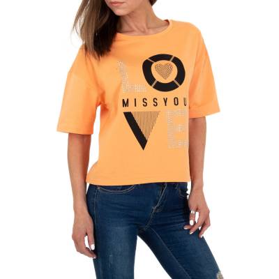 T-Shirt für Damen in Orange