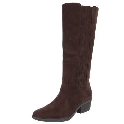 Klassische Stiefel für Damen in Braun
