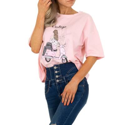 T-Shirt für Damen in Rosa