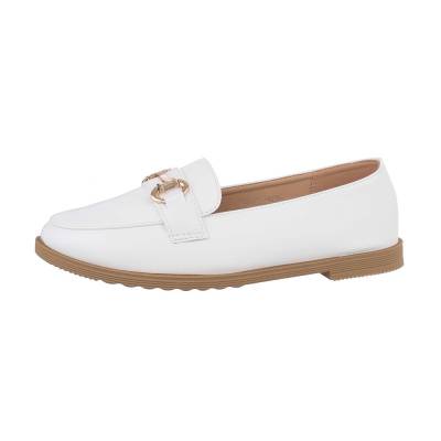 Loafers for women in white