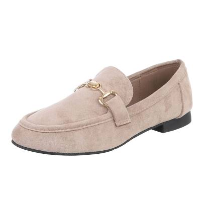 Slipper für Damen in Hellbraun