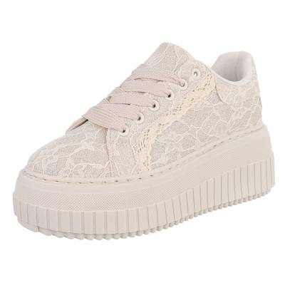 Sneakers Low für Damen in Beige
