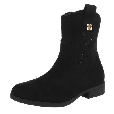 Sommerstiefel für Damen in Schwarz