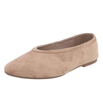Slipper für Damen in Hellbraun