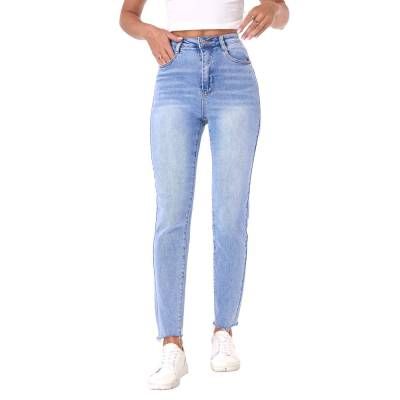 Skinny Jeans für Damen in Hellblau