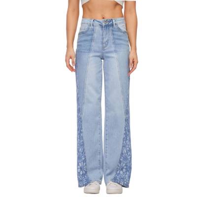 Relaxed Fit Jeans für Damen in Hellblau