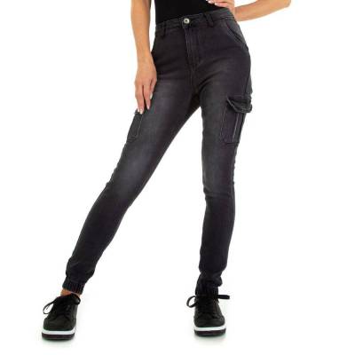 Skinny Jeans für Damen in Schwarz