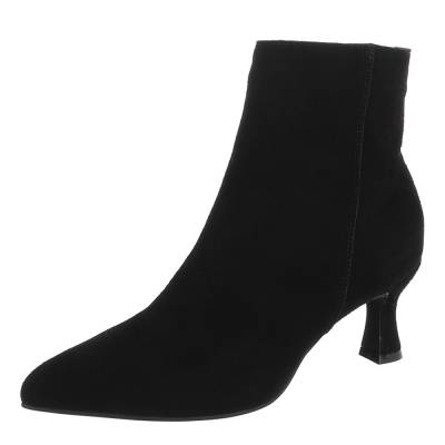 Klassische Stiefeletten für Damen in Schwarz