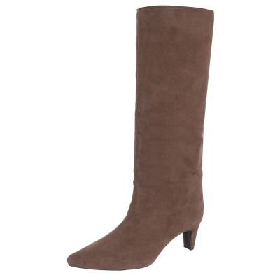 Classic boots for women in light-brown