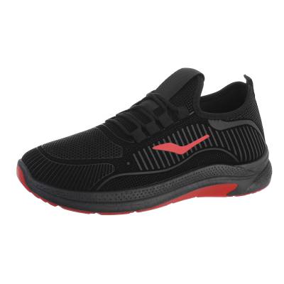 Sneakers für Herren in Schwarz und Rot