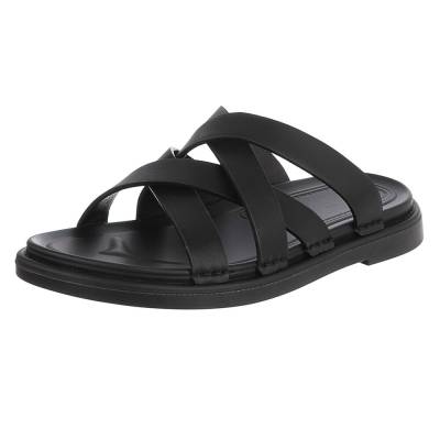 Sandalen für Herren in Schwarz