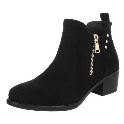 Classic ankle boots for women in black