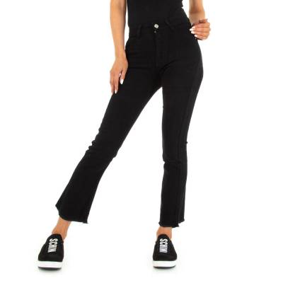 High Waist Jeans für Damen in Schwarz