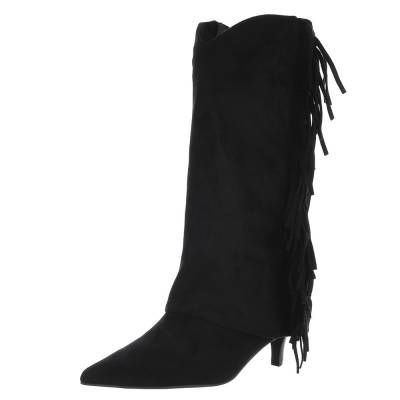 Klassische Stiefel für Damen in Schwarz