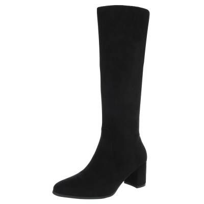 Klassische Stiefel für Damen in Schwarz