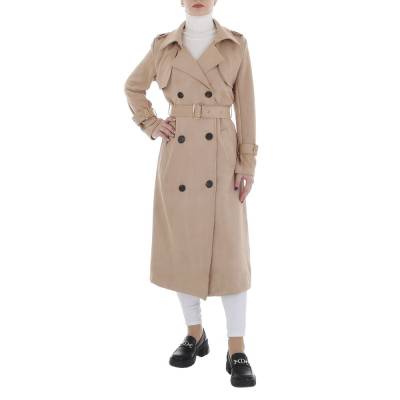Trench coat for women in light-brown