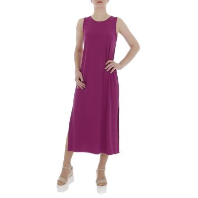 Stretch dress for women in violet